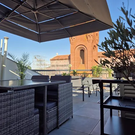 Stelina Altana - Duplex - Terrasse - Balneo - Climatisation - Hypercentre Appartement Villeneuve-sur-Lot
