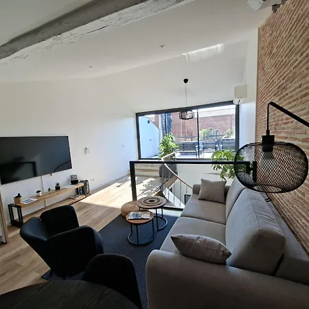 Stelina Altana - Duplex - Terrasse - Balneo - Climatisation - Hypercentre * Villeneuve-sur-Lot