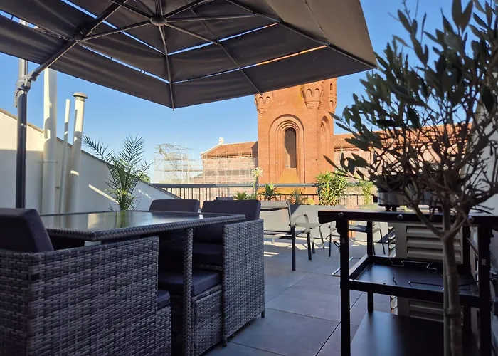 Stelina Altana - Duplex - Terrasse - Balneo - Climatisation - Hypercentre Apartment Villeneuve-sur-Lot
